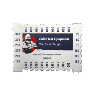 Wet Film Gauge (aluminium) 25–2000μm 